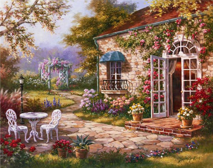 Sung Kim Spring Patio II